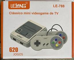 Clássico mini videogame de TV Lelong LE-788