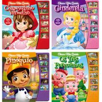 Clássicos mais queridos - Coleção com 4 livros infantis sonoros - Capa Dura, Blu Editora