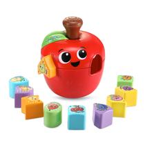 Classificador de formas LeapFrog Spin and Change Apple por mais de 18 meses Classificador de formas LeapFrog Spin and Change Apple por mais de 18 meses
