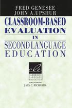 Classroom based evaluation in second language education - CAMBRIDGE AUDIO VISUAL & BOOK TEACHER
