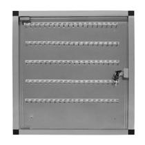 Claviculário De Chaves Em Alumínio Porta Acrílico 80 Chaves