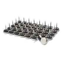 Clavijas para Muebles Furnigear Paquete de 40 con Deslizadores Acolchados de 2.5 cm
