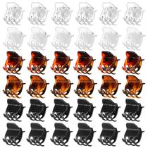 Claw Clips Expressions, 36 peças, clipes de cabelo pequenos para todos os tipos de cabelo