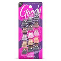 Claw Clips Goody Classics Mini, cores variadas, 15 unidades