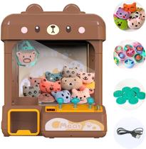 Claw Machine cxjoigxi Large para crianças e adultos com prêmios e luz Claw Machine cxjoigxi Large para crianças e adultos com prêmios e luz
