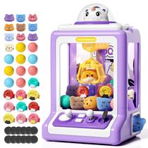 Claw Machine Jovow Mini Vending com moedas de jogo e 30 brinquedos para crianças Claw Machine Jovow Mini Vending com moedas de jogo e 30 brinquedos para crianças