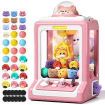 Claw Machine Jovow Mini Vending com moedas de jogo e 35 brinquedos Claw Machine Jovow Mini Vending com moedas de jogo e 35 brinquedos
