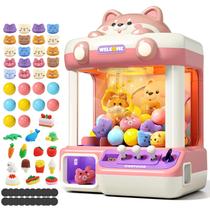 Claw Machine Jovow para crianças com música e 45 minibrinquedos incluídos Claw Machine Jovow para crianças com música e 45 minibrinquedos incluídos