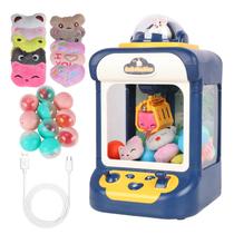 Claw Machine Salate Mini Rabbit com 10 brinquedos de pelúcia e 10 prêmios Claw Machine Salate Mini Rabbit com 10 brinquedos de pelúcia e 10 prêmios