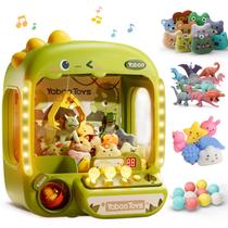 Claw Machine Vanvimen Dinosaur para crianças com moedas e contagem regressiva