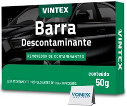 Clay Bar V-bar Massa Barra Descontaminante 50g Vintex - VONIXX