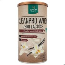 Clean Pro Whey Concentrado Zero Lactose 450g Nutrify Clean Pro Whey Concentrado Zero Lactose 450g Nutrify