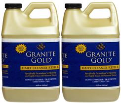 Cleaner Refill Granite Gold Fresh Citrus Scent 1,89 L, pacote com 2 Cleaner Refill Granite Gold Fresh Citrus Scent 1,89 L, pacote com 2