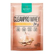 Cleanpro Whey Protein Isolado Baunilha Sachê Nutrify 30g