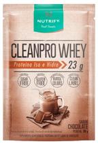 Cleanpro Whey Protein Isolado Chocolate Nutrify Sachê 30G