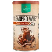 CleanPro Whey Protein Isolado Hidrolisado Clean Label Chocolate 450g - Nutrify