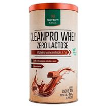 CleanPro Whey - Zero Lactose (450g) - Sabor: Chocolate
