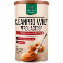 Cleanpro Whey Zero Lactose 450g Sabor Doce De Leite Nutrify Sabor:Doce De Leite Cleanpro Whey Zero Lactose 450g Sabor Doce De Leite Nutrify Sabor:Doce De Leite