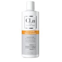 Cleanser ClN 2 em 1, lavagem suave e shampoo, 240 ml, sem perfume Cleanser ClN 2 em 1, lavagem suave e shampoo, 240 ml, sem perfume