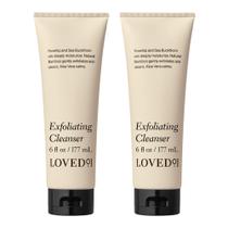 Cleanser Loved01, esfoliante facial e corporal John Legend, pacote com 2 unidades