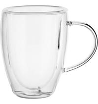 CLEAR CANECA 11x12x9cm 270ml BOROSILICATO TRANSP PAREDE DUPLA CLEAR CANECA 11x12x9cm 270ml BOROSILICATO TRANSP PAREDE DUPLA