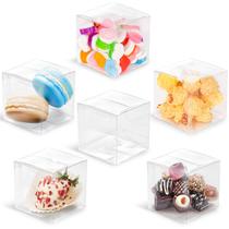 Clear Favor Boxes VGOODALL, 100 unidades para casamento e chá de bebê