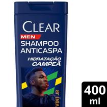 Clear Men Shampoo Anticaspa Hidratação Campeã by Vini Jr 400ml