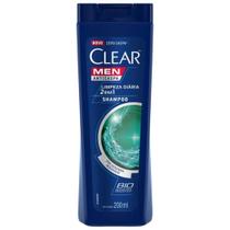 Clear men shampoo anticaspa limpeza diária 2 em 1 com 200ml