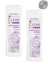 Clear Shampoo Anticaspa Hidratação Intensa 2 Unidades 400ml Clear Shampoo Anticaspa Hidratação Intensa 2 Unidades 400ml