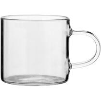 CLEAR XÍCARA CANECA CAFÉ 5x5x8cm 75ml BOROSILICATO TRANSPARENTE 6PÇ CLEAR XÍCARA CANECA CAFÉ 5x5x8cm 75ml BOROSILICATO TRANSPARENTE 6PÇ