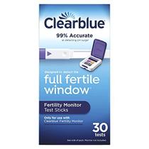 Clearblue Fertility Monitor Test Sticks, 30 contagem
