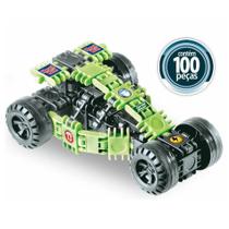 CLIC &amp LIG SPEEDY CARS PARA MONTAR - 69 PEÇAS - PLASBRINK