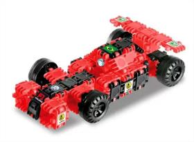 Clic E Lig Formula Race 100 Peças Para Montar - Plasbrink Clic E Lig Formula Race 100 Peças Para Montar - Plasbrink