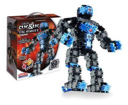 Clic E Lig Mega Robot 160 Peças Para Montar - Plasbrink
