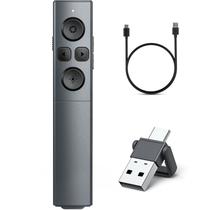 Clicker de Apresentação NinjaABXY 2 em 1 - Recarregável via USB Tipo C
