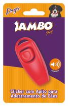 Clicker Vermelho Com Apito Para Adestramento De Caes - Jambo