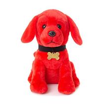 Clifford The Big Red Dog Plush Toy Collectable - Baseado fora de Clifford Live Action Movie - Oficialmente licenciado Livro Infantil Plush Doll - PBS Brinquedo Educacional para Adultos, Adolescentes, Crianças - 11 "Pelúcia de altura