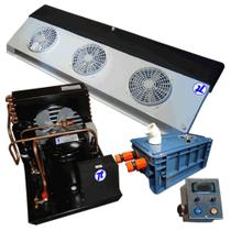 Climatizador adega planejada 8 m3 220v - kit temperatura e umidade