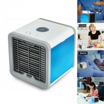 Climatizador Cool Cooler 3 Modos Ar Ventilador Agua Gelada Gelo Refrescante Mesa Portatil Casa Sala Quarto Escritorio Recepçao