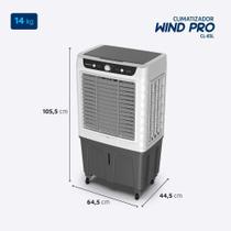 Climatizador de Ar 260W Wind Pro Mondial CL65L Branco 220V