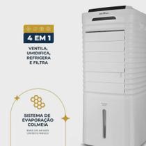 Climatizador De Ar Britânia 4 Em 1 26h Cor Branco 127v