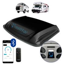 Climatizador de Ar Caminhão Série 8 com Controle e App Preto Utilitário 12v Resfriar