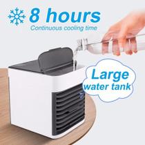 Climatizador De Ar Mini Portátil Para Escritorio Recepção Mesa De Trabalho Bivolt Usb