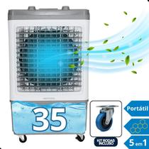 Climatizador De Ar Pro 35 Industrial Comercial Evaporativo Portátil Umidifica Nfe Climatizador De Ar Pro 35 Industrial Comercial Evaporativo Portátil Umidifica Nfe