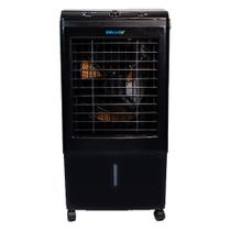 Climatizador e umidificador de ar portátil 45 litros 4 funções 127v preto - zellox