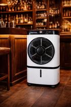 Climatizador Evaporativo Cli09 Ventisol 9 Litros Gelo Filtro Colmeia Portátil Silencioso 65w Para Quartos, Escritórios, Lojas E Clima Seco Branco 127v