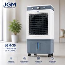 Climatizador Evaporativo JGM 30 Litros 220V Portátil Ventila e Resfria Ambientes Climatizador Evaporativo JGM 30 Litros 220V Portátil Ventila e Resfria Ambientes