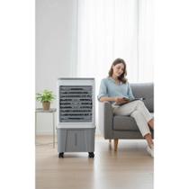 Climatizador Portátil 16L: Frio, Umidifica, Ventila. Econômi