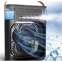 Climatizador Portátil c/ Reservatório Água e Gelo - Refresque e Umidifique - 3 Velocidades - Design Inteligente