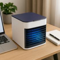 Climatizador Portátil Mini Ar Condicionado Umidificador Purificador Ventilador Aquecedor Refresca